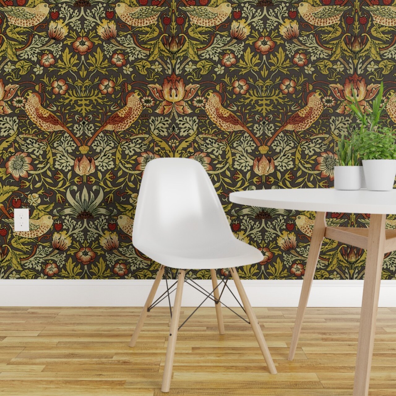 Peel & Stick Wallpaper 2FT Wide Custom Removable Wallpaper by Spoonflower